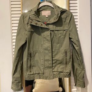 Banana Republic jacket with retractable hood XS